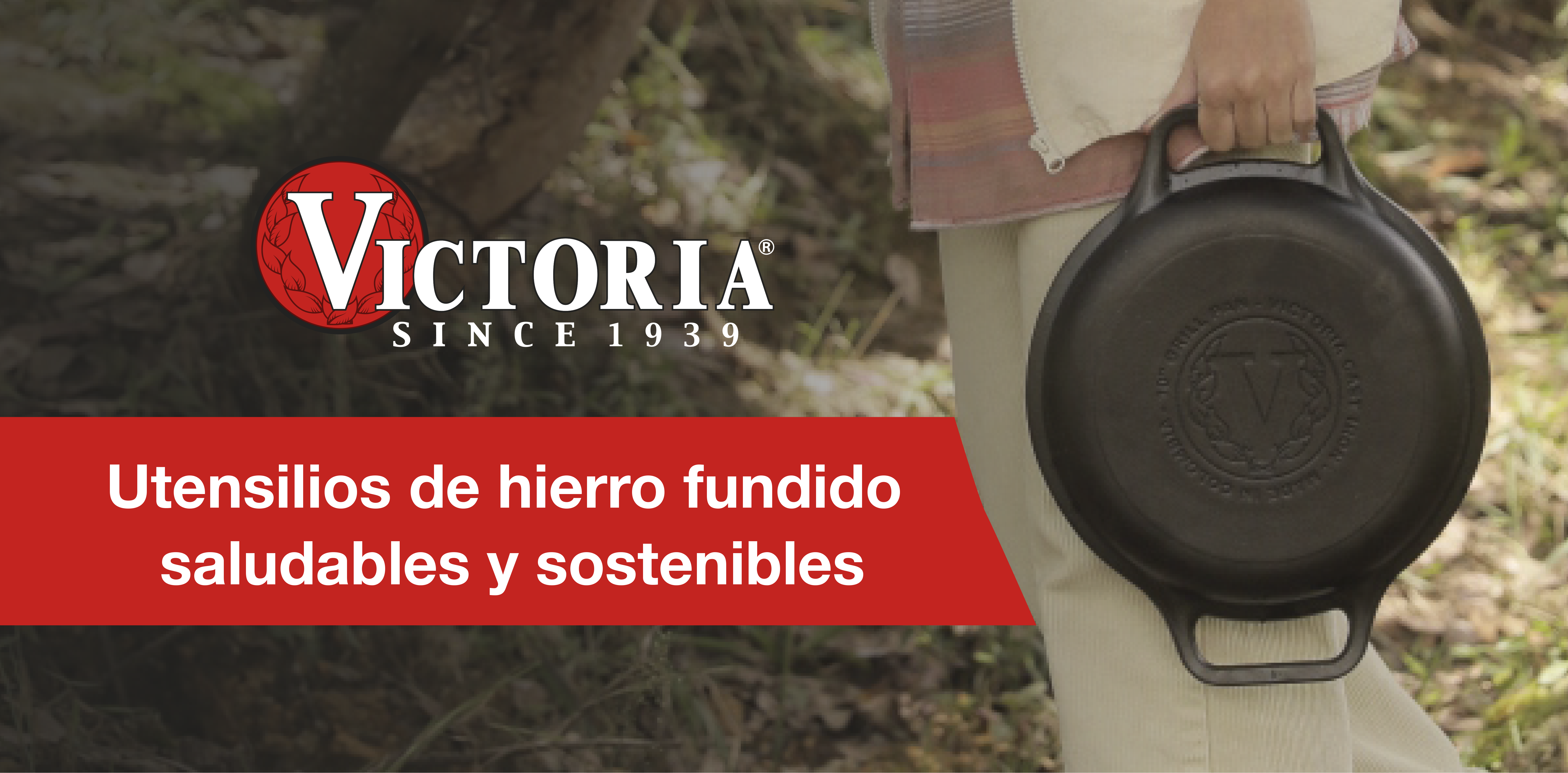 Plancha Rectangular Reversible c/ asa de Hierro Precurado 33x21cm. VICTORIA  made in Colombia.