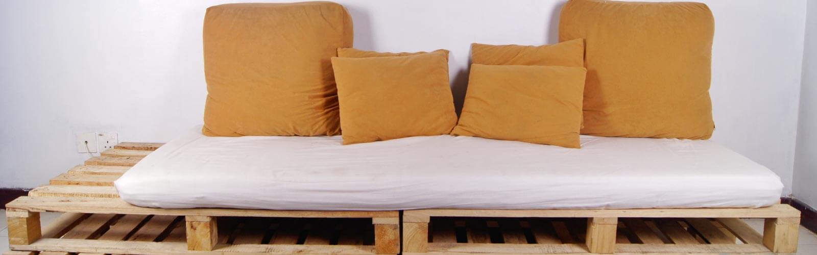 Cómo hacer un sofa cama con pallets | Homecenter